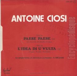 [Pochette de Paese paese (Antoine CIOSI) - verso]