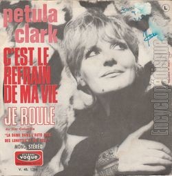 [Pochette de C’est le refrain de ma vie (Petula CLARK) - verso]