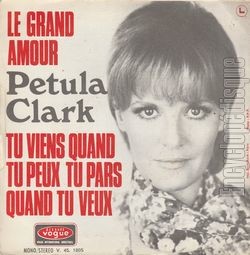 [Pochette de Le grand amour (Petula CLARK) - verso]