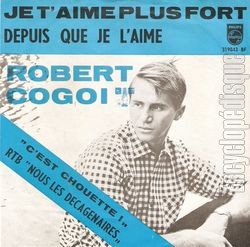 [Pochette de Depuis que je l’aime (Robert COGOI)]