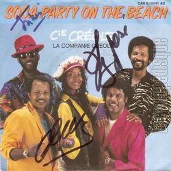 [Pochette de Soca party on the beach (La COMPAGNIE CROLE)]