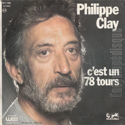 [Pochette de La jeune vieille fille (Philippe CLAY) - verso]