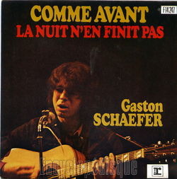 [Pochette de Comme avant (Gaston SCHAEFER)]