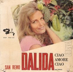 [Pochette de Ciao amore ciao (DALIDA)]