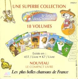 [Pochette de Dorothe et ses amis ( vol 17 ) "le jardin des chansons" (DOROTHE) - verso]