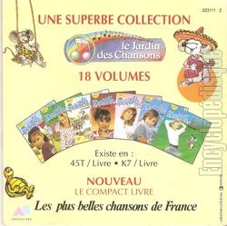 [Pochette de Dorothee et ses amis ( vol 02 ) " le jardin des chansons " (DOROTHE) - verso]