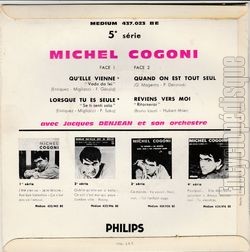 [Pochette de Qu’elle vienne (Michel COGONI) - verso]