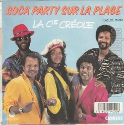 [Pochette de Soca party sur la plage (La COMPAGNIE CROLE) - verso]