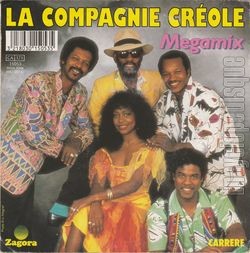 [Pochette de Megamix (La COMPAGNIE CROLE) - verso]