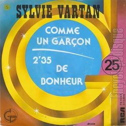 [Pochette de Comme un garon (Sylvie VARTAN) - verso]