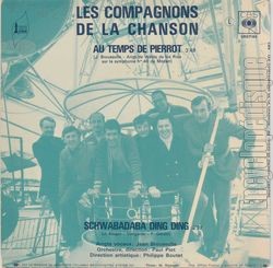 [Pochette de Au temps de Pierrot (Les COMPAGNONS DE LA CHANSON) - verso]