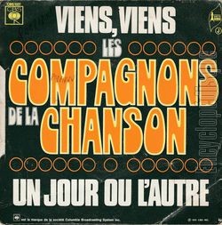 [Pochette de Un jour ou l’autre (Les COMPAGNONS DE LA CHANSON) - verso]