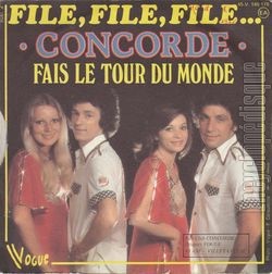 [Pochette de File, file, file… (CONCORDE) - verso]