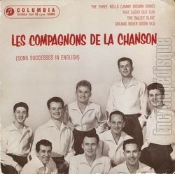 [Pochette de The three bells (Les COMPAGNONS DE LA CHANSON)]