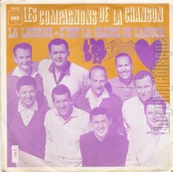 [Pochette de La licorne (Les COMPAGNONS DE LA CHANSON)]