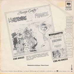 [Pochette de Les Gaulois (Annie CORDY) - verso]