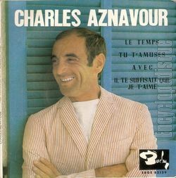 [Pochette de Le temps (Charles AZNAVOUR)]