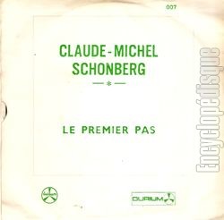 [Pochette de Le premier pas (Claude-Michel SCHNBERG) - verso]