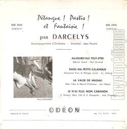 [Pochette de Ptanque ! Pastis ! Et fantaisie ! (DARCELYS) - verso]