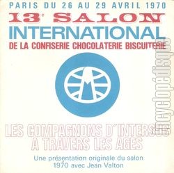 [Pochette de 13 salon international de la confiserie chocolatire biscuiterie (PUBLICIT)]