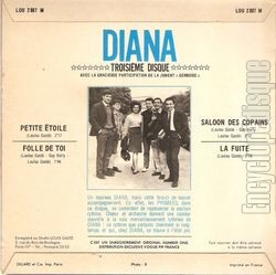 [Pochette de Petite toile (DIANA) - verso]