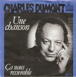 [Pochette de Une chanson (Charles DUMONT) - verso]