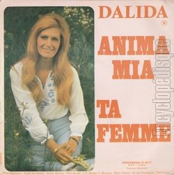 [Pochette de Anima mia (DALIDA) - verso]