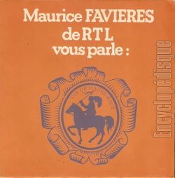 [Pochette de Maurice Favires de RTL vous parle (PUBLICIT)]