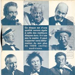 [Pochette de Tour de cabaret (PUBLICIT) - verso]