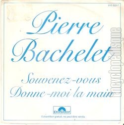 [Pochette de Souvenez-vous (Pierre BACHELET)]