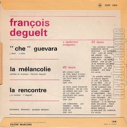 [Pochette de  Che  Guevara (Franois DEGUELT) - verso]