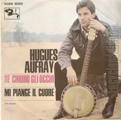 [Pochette de Se chiudo gli occhi ( les yeux ferms ) (Hugues AUFRAY)]