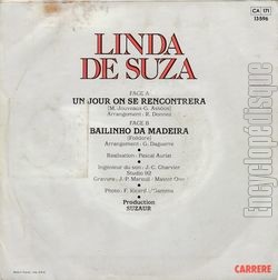 [Pochette de Un jour on se rencontrera (Linda DE SUZA) - verso]