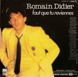 [Pochette de Entre elle et moi (Romain DIDIER) - verso]