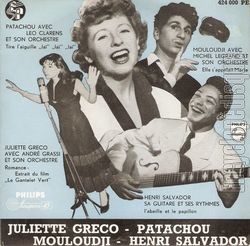 [Pochette de Grco-Patachou-Salvador-Mouloudji (COMPILATION)]