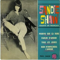 [Pochette de Pourvu que a dure (Sandie SHAW)]