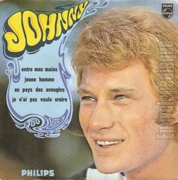 [Pochette de Entre mes mains (Johnny HALLYDAY)]