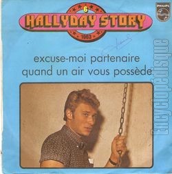 [Pochette de Hallyday story 6 "Excuse-moi partenaire" (Johnny HALLYDAY)]