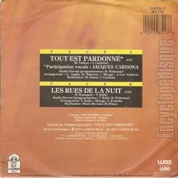 [Pochette de Tout est pardonn (Marie MYRIAM et Jacques CARDONA) - verso]