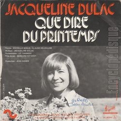 [Pochette de Le destin (Jacqueline DULAC) - verso]