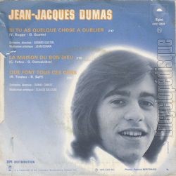 [Pochette de La maison du Bon Dieu (Jean-Jacques DUMAS) - verso]