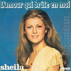 [Pochette de L’amour qui brle en moi (SHEILA)]