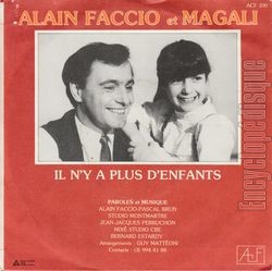 [Pochette de Copain copain (Alain FACCIO) - verso]