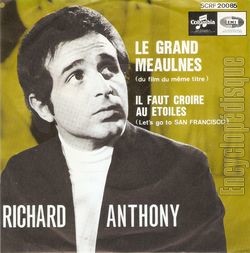 [Pochette de Le grand Meaulnes (Richard ANTHONY) - verso]