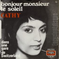 [Pochette de Bonjour monsieur le soleil (CATHY) - verso]