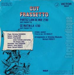 [Pochette de Partez loin de moi (Guy FRASSETTO) - verso]