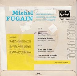 [Pochette de Daisy (Michel FUGAIN) - verso]