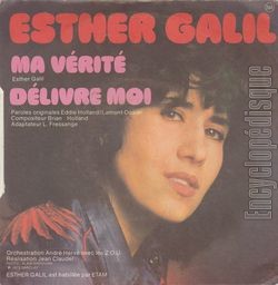 [Pochette de Ma vrit (Esther GALIL) - verso]