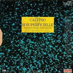 [Pochette de Calypso (France GALL) - verso]