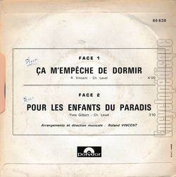 [Pochette de a m’empche de dormir (Annie GIRARDOT) - verso]